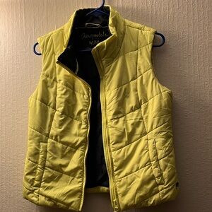 Women’s lime green Aeropostale vest. Size medium.